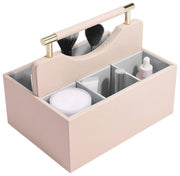 Organizador de cosméticos Stackers Classic - Rubor y dorado