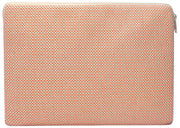 Maletín para portátil Hindbag Ava Small Weave de 13 pulgadas - Rosa Coral