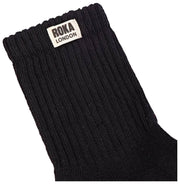 Calcetines Roka Windsor Crew - Negro