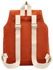 Mochila Hindbag Eliot - Terciopelo Ladrillo Naranja