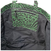 Bolso tote extragrande de lona de algodón Roka Marylebone - Verde alcachofa