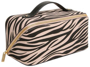 Maleta de tren con estampado animal de Alice Wheeler London - Negro/Cebra