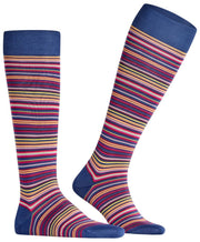 Calcetines hasta la rodilla Falke Microblock - Azul Pacífico