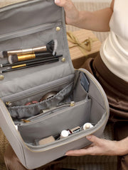 Estuche cosmético grande Stackers - Taupe