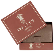 Cartera plegable con tarjetero Dents Aire - Marrón chocolate
