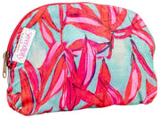 Neceser de terciopelo Serendipity de Elie Beaumont - Coral Lily Pink
