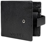 Cartera plegable Dents Aire Coin - Negro
