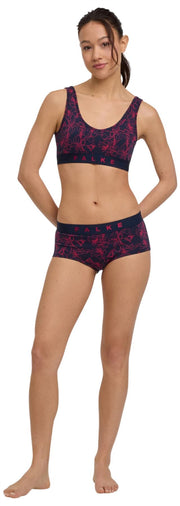 Falke Daily Comfort Print - Pack de 2 calzoncillos hipster - Rojo/Negro