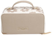 Estuche mini tren Alice Wheeler London Floral - Beige piedra