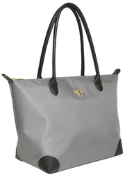 Bolso tote grande Shoreditch de Alice Wheeler London - Gris