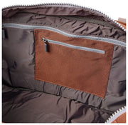 Bolso de viaje Roka Gatwick mediano de lona reciclada - Marrón canela