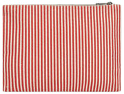 Hindbag Ema Bolso mediano con cremallera - Rayas rojas