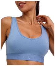 Falke Bralette estilo bustier con estampado Daily Comfort, paquete de 2 - Beige/Azul