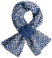 Bufanda acogedora Powder Agatha - Denim Mix Blue