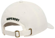 Gorra de béisbol bordada SD de Superdry & Co - Blanco suave