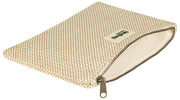 Hindbag Ema - Bolso tejido mediano con cremallera - Beige nude