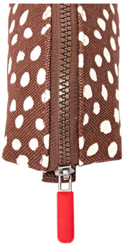 Roka Tate Bolso pequeño de lona de algodón - Punto marrón