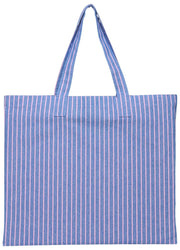 Superdry & Co Bolso tote Oxford a rayas - Broker Navy/Pink Stripe