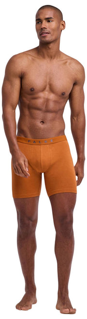 Falke Daily Comfort - Pack de 2 calzoncillos de pierna larga - azul/naranja