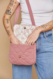 Hindbag Margault Bolso De Hombro Acolchado - Rosa Rubor