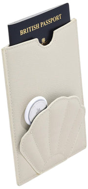 Funda para pasaporte Stackers Shell - Crema de avena