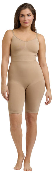 Pantalón corto moldeador Falke Smart Support - Camel Beige