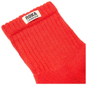 Calcetines Roka Windsor Solid Crew - Rojo arándano