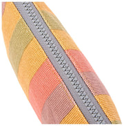 Roka Maida Vale Bolso pequeño de lona de algodón - Rayas multicolores descoloridas
