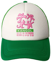 Gorra trucker con estampado Unity Puff de Kangol - Verde retro