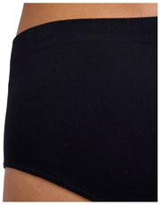 Falke Daily Seamless Calzoncillos De Cintura Media - Negro