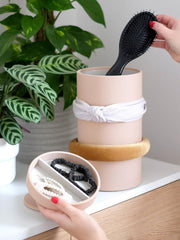 Organizador de accesorios para el cabello Stackers - Rosa rubor