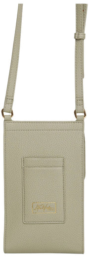 Bolso bandolera Alice Wheeler London Mini Bloomsbury - Verde pistacho