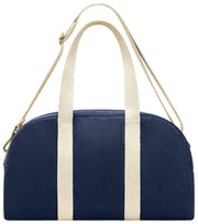 Bolso Bowling Hindbag Charlie - Terciopelo Azul Marino