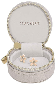 Joyero de viaje Stackers Oyster - Taupe