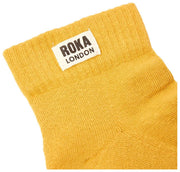 Calcetines tobilleros Roka Wembley - Amarillo Maíz