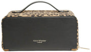 Maleta de tren con estampado animal de Alice Wheeler London - Negro/Leopardo