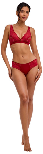 Bralette triangular Falke Delicate Touch - Ventimiglia Red