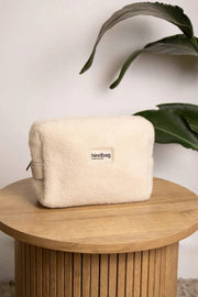Hindbag Leon Teddy Neceser - Blanco Ártico