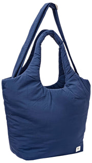 Bolso de hombro Roka Oxford mediano Taslon - Azul cobalto profundo