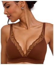 Sujetador Falke Delicate Touch High Apex - Deer Brown