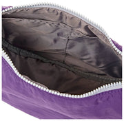 Bolso bandolera Roka Farringdon Taslon - Púrpura uva gótica