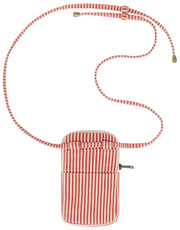Bolso para teléfono Hindbag Bill - Rayas rojas