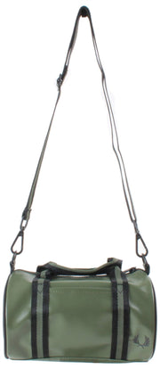 Fred Perry Classic Mini Barrel Bag - Corona De Laurel Verde/Negro