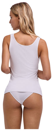 Falke Daily Camiseta Sin Mangas Sin Costuras - Blanco