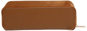 Maleta de tren pequeña de ante Kensington de Alice Wheeler London - Fudge Tan