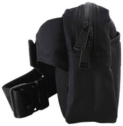 Fred Perry Bolso Bandolera De Nylon Arrugado - Negro