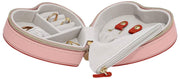 Joyero de viaje Stackers Heart - Rosa