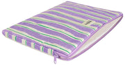 Maletín para portátil Hindbag Ava Small de 13 pulgadas - Verde/Parma Stripes