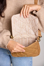 Hindbag Margault Bolso De Hombro Acolchado - Marrón Canela