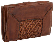 Monedero tejido Campomaggi Pisa Ornella - Cognac Tan